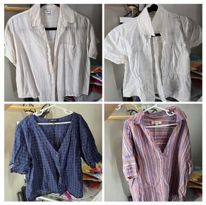 Assorted Button-Up Shirts